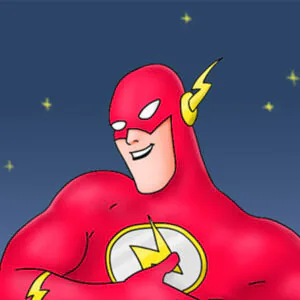 Superhero DC Flash