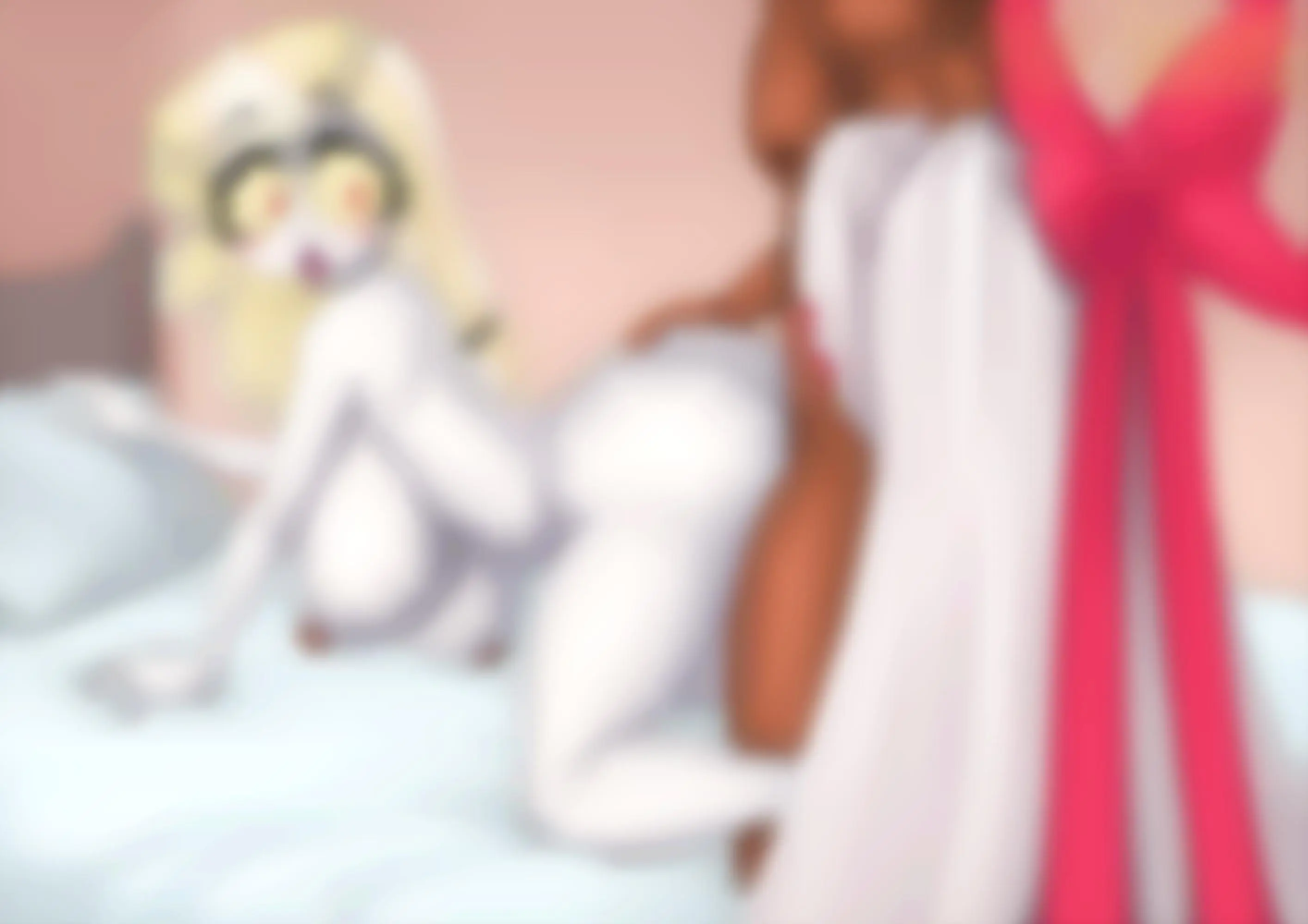 charlie morningstar, vaggie lesbian caught cheating bbc animated porn